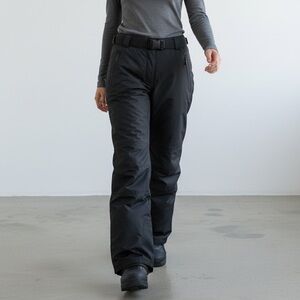 Sportina Women's Snow Skii Pants Nylon w/Lining Elastic Waist & Hem Sz 6